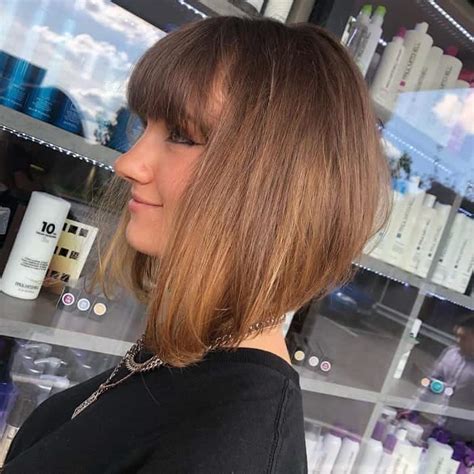 28 modern ways to style long bob with bangs in 2024