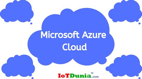 Microsoft Azure Cloud Provides Cloud Computing Services For Building