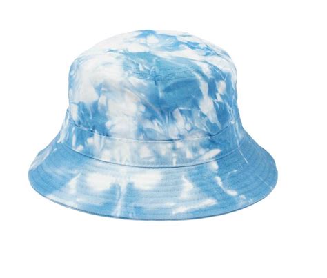 Bob Bucket Hat Tiina The Store Light Blue Tie Bucket Hat Fashion