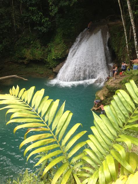 The Blue Hole In Ocho Rios Jamaica Is A Must Do Gorgeous Waters While