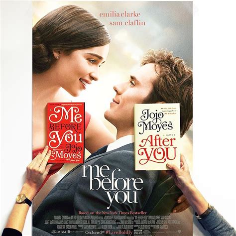 Jojo moyes * * *. We're so excited for the #MeBeforeYou movie release on ...