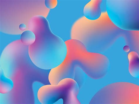 Liquid Gradients Collection Gradient Design Vaporwave Wallpaper