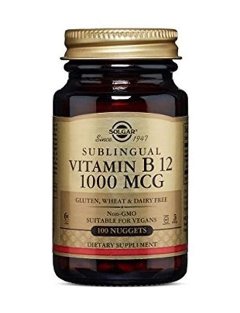 Solgar Vitamin B12 1000 Mcg 100 Tablet Vegan Sağlıksepeti