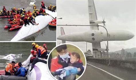 Transasia Plane Crash Latest 31 Dead As Taiwan Plane Crashes Into