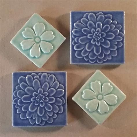 It Seems Like The Whole World Is In Bloom Right Now Handmade Tiles