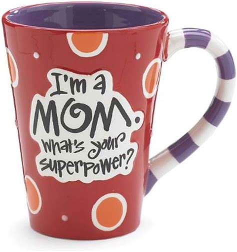 i m a mom what s your super power 12oz coffee mug great t for mother home