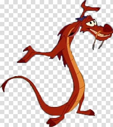 Mulan Mushu With Open Arms Transparent Background PNG Clipart HiClipart