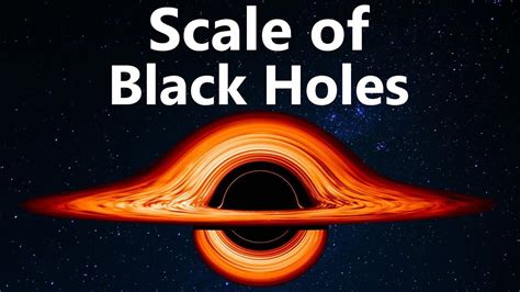The Unbelievable Scale Of Black Holes Visualized Trou