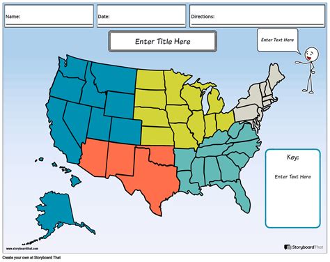 Regions Of The United States Worksheet Worksheets For Kindergarten