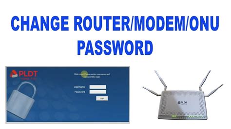If admin/blank doesn't work, try admin1/password. How to change PLDT Home Fibr modem router password - YouTube