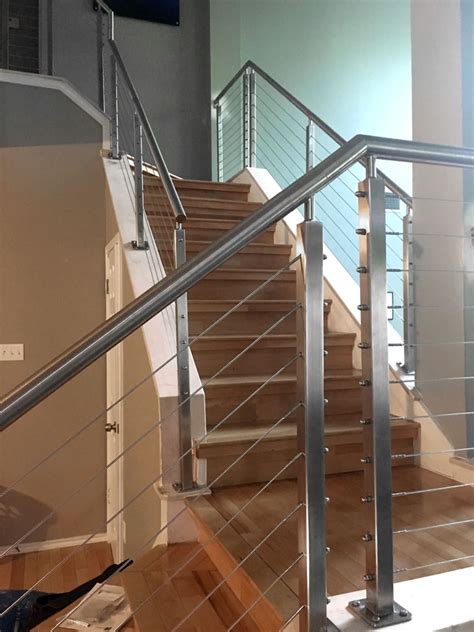 Never a barrier to your vision. Typical to Extraordinary: Cable Railing Staircase ...
