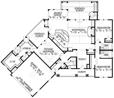 Young architecture services 4140 s. New Modern House Floor Plans Free - New Home Plans Design