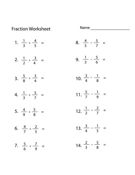 Free Printable 6th Grade Math Worksheets