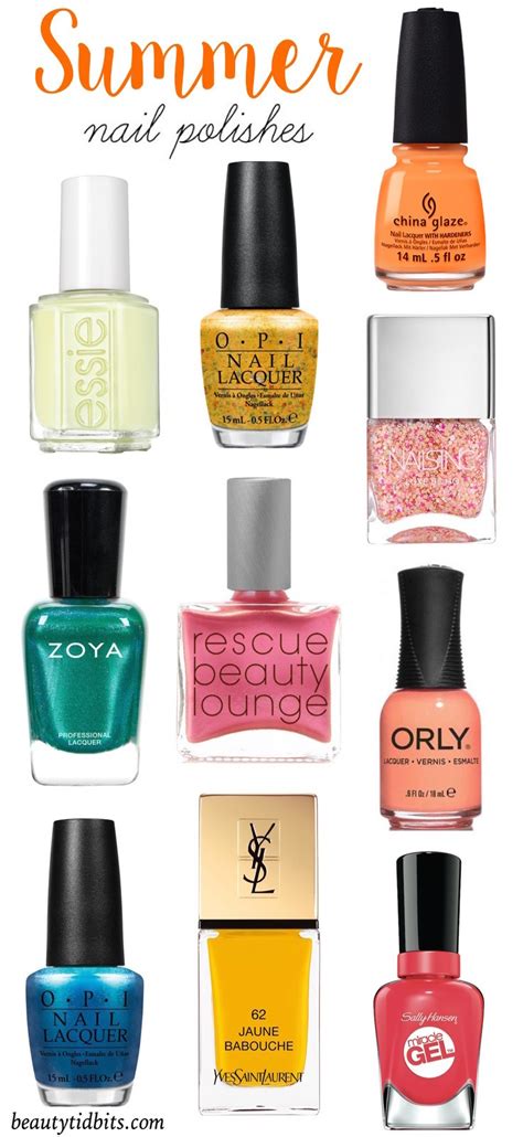 10 Must Try Summer Nail Colors