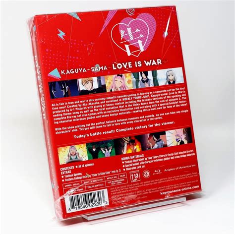 Kaguya Sama Love Is War Anime Complete Season Blu Ray Aniplex Dvds Blu Ray Discs