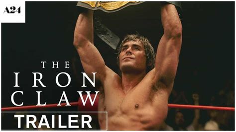 The Iron Claw Trailer Zac Efrons Transformation Into Wrestler Kevin