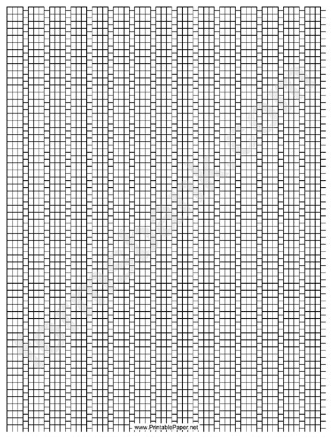 Cylinder Peyote Stitch Graph Paper Printable Pdf Download