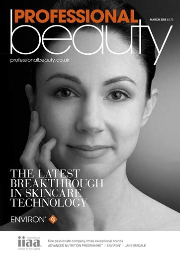 2018 Back Issues Professional Beauty Magazine