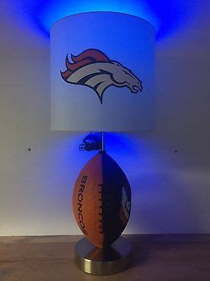 Maybe you would like to learn more about one of these? Custom Denver Broncos Football Table Lamp - NFL | Denver ...