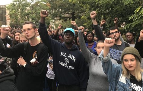 Protests Erupt On American University Campus After String Of Racially