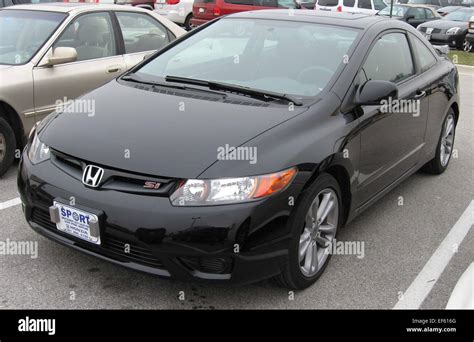 06 07 Honda Civic Si Coupe Stock Photo Alamy