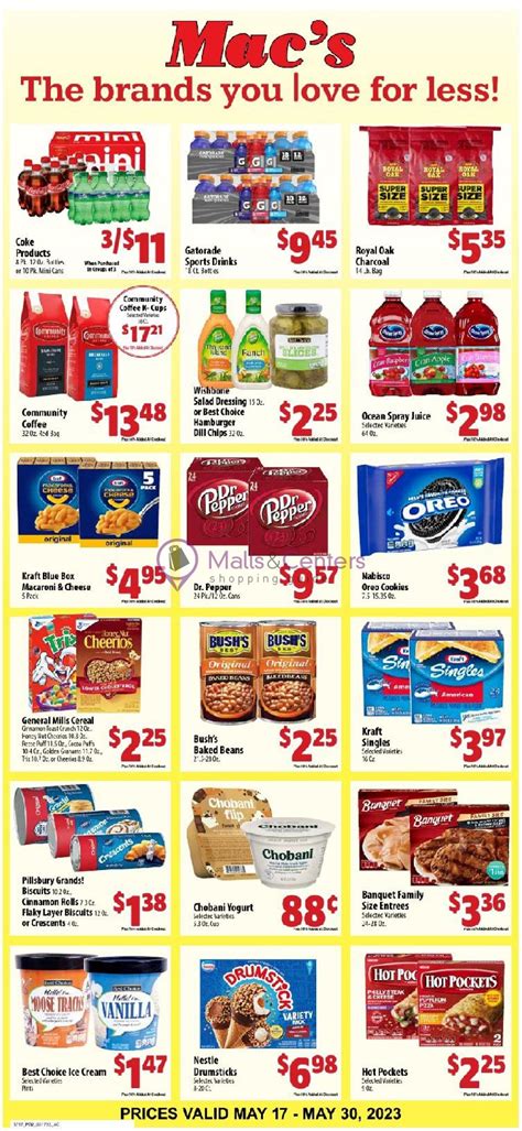 Macs Fresh Market Weekly Ad Valid From 05172023 To 05302023