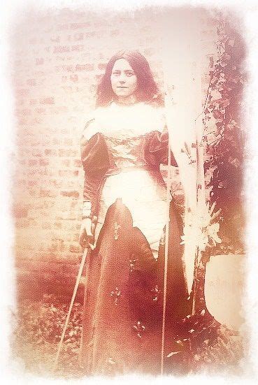 Thérèse As St Joan Of Arc In A Convent Play St Therese Of Lisieux