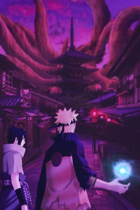 Naruto Purple Aesthetic Wallpaper