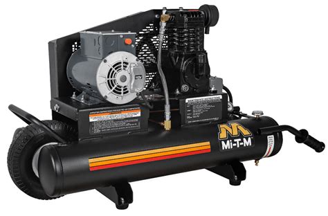 8 Gallon Portable Electric Air Compressor | Mi-T-M 8 Gallon Electric Air Compressor - American ...