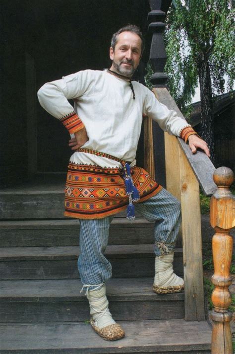 Traditional Russian Peasant Costume End Of Xix Cent Voronezh