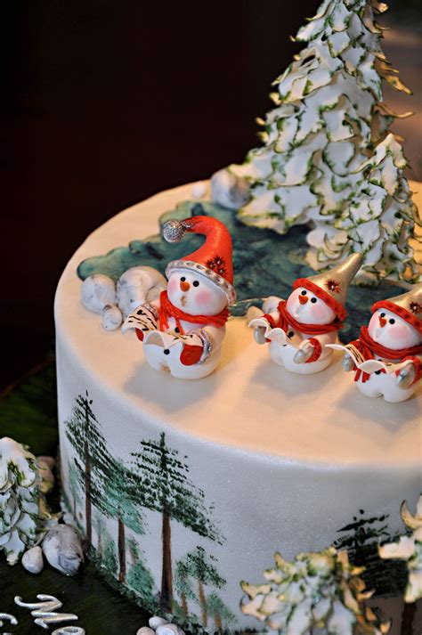 Maybe you would like to learn more about one of these? 14 | Christmas cake decorations, Fondant christmas cake ...