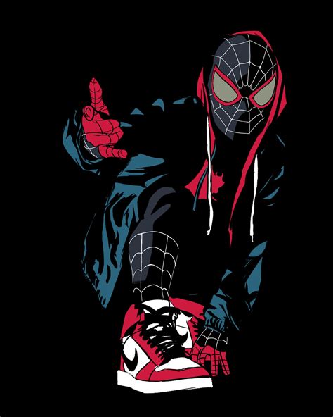 Artstation Spider Man Miles Morales Giovanni Fabiano Marvel Comics