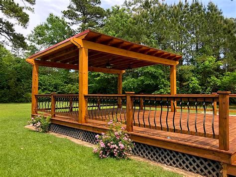 Our newest mendenhall custom home combines the feel of a classic farmhouse with modern day convenience. Custom Pergola Builder Covington | Custom Pergolas ...