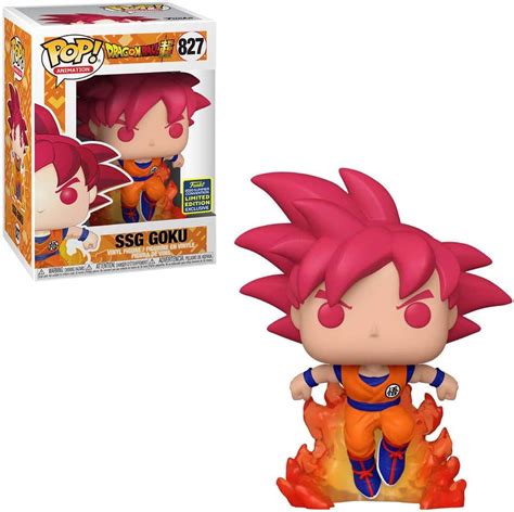 Pop Funko Dragon Ball Z Super Saiyan Goku 827 2020 Summer Convention Limited Edition