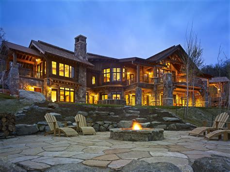 Exterior Home Exterior Mountain Home Curb Appeal Rustic Houses