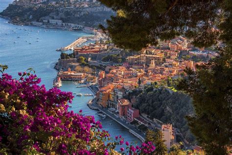 Villefranche Sur Mer In France Stock Photo Image Of Monte Azur