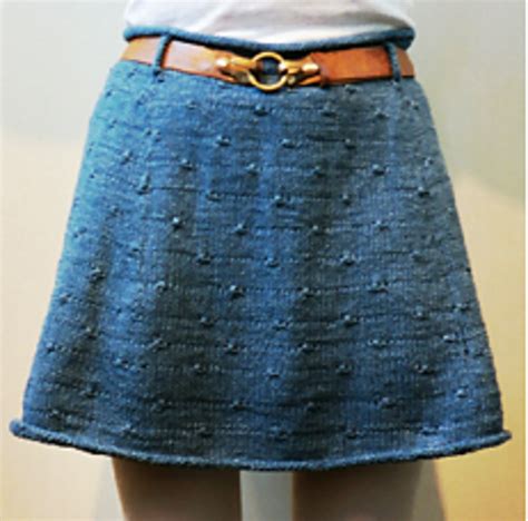 Ravelry Denim Skirt Pattern By Jessica Fenlon Thomas