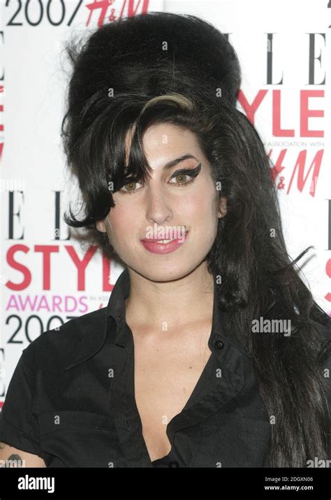Amy Winehouse Arrives At The Elle Style Awards 2007 The Camden