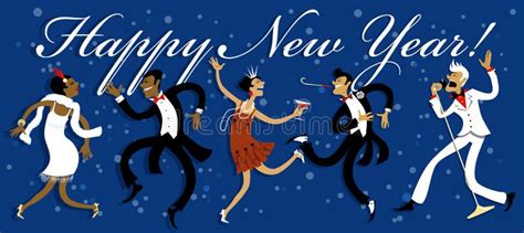 New Years Eve Party Stock Vector Illustration Of Greetings 79614370