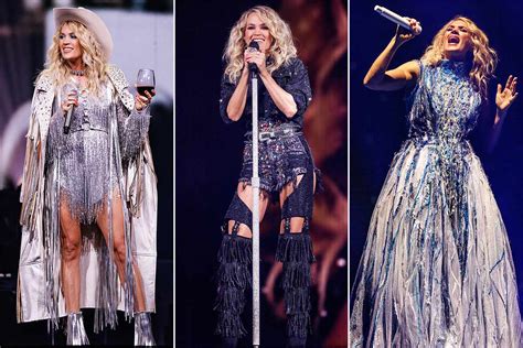 See Carrie Underwoods Best Looks From Her Denim And Rhinestones Tour