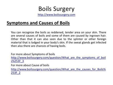 All About Boils Surgery And Its Benefits