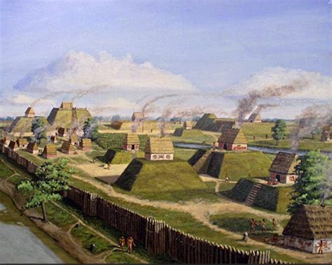 Mississippians Were Pre Columbian Mound Builders And Farmers Cahokia