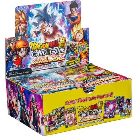 Maybe you would like to learn more about one of these? Dragon Ball Super Colossal Warfare Booster Box