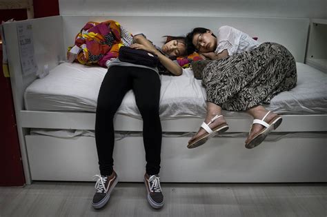 Ikea China Invites Customers To Take A Snooze On Its Furniture Time
