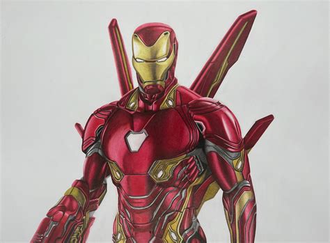 Iron Man Mark 85 Drawing Ph