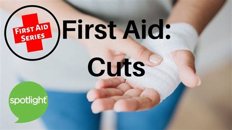 First Aid Cuts Practice English With Spotlight Youtube