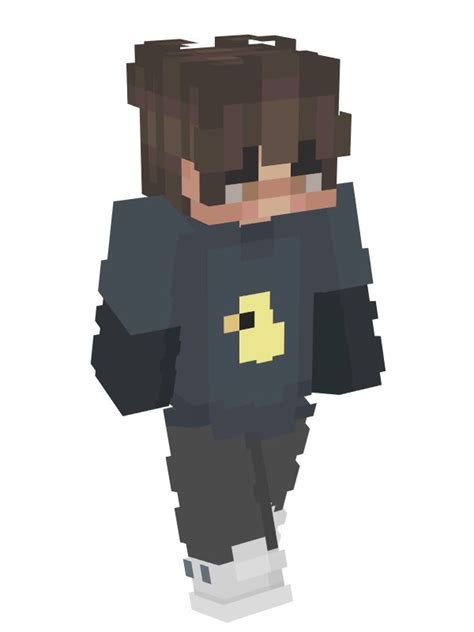An Image Of A Minecraft Male Character