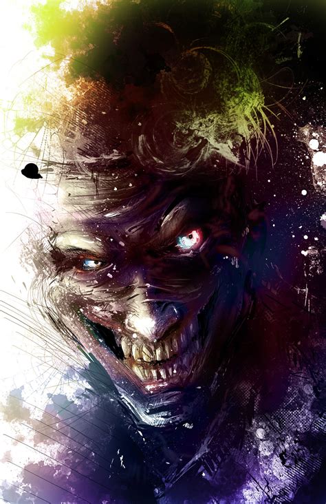 Joker Portrait By Vincent Vernacatola