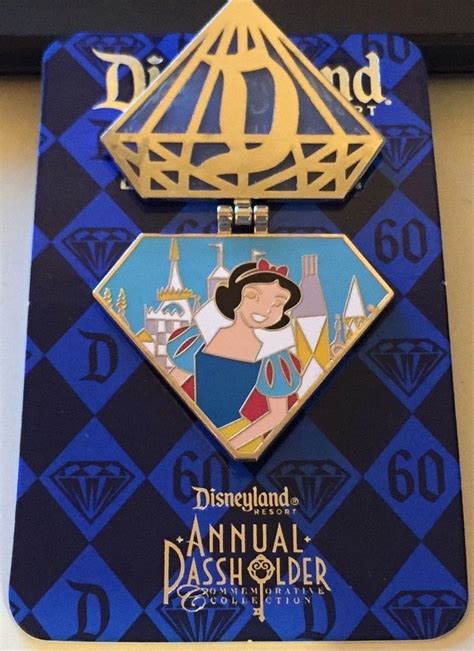 Filmic Light Snow White Archive Disneyland 60th Diamond Celebration Snow White Pins