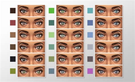 Natural Colors Eyeset 2 By Megary At Mod The Sims Sims 4 Updates